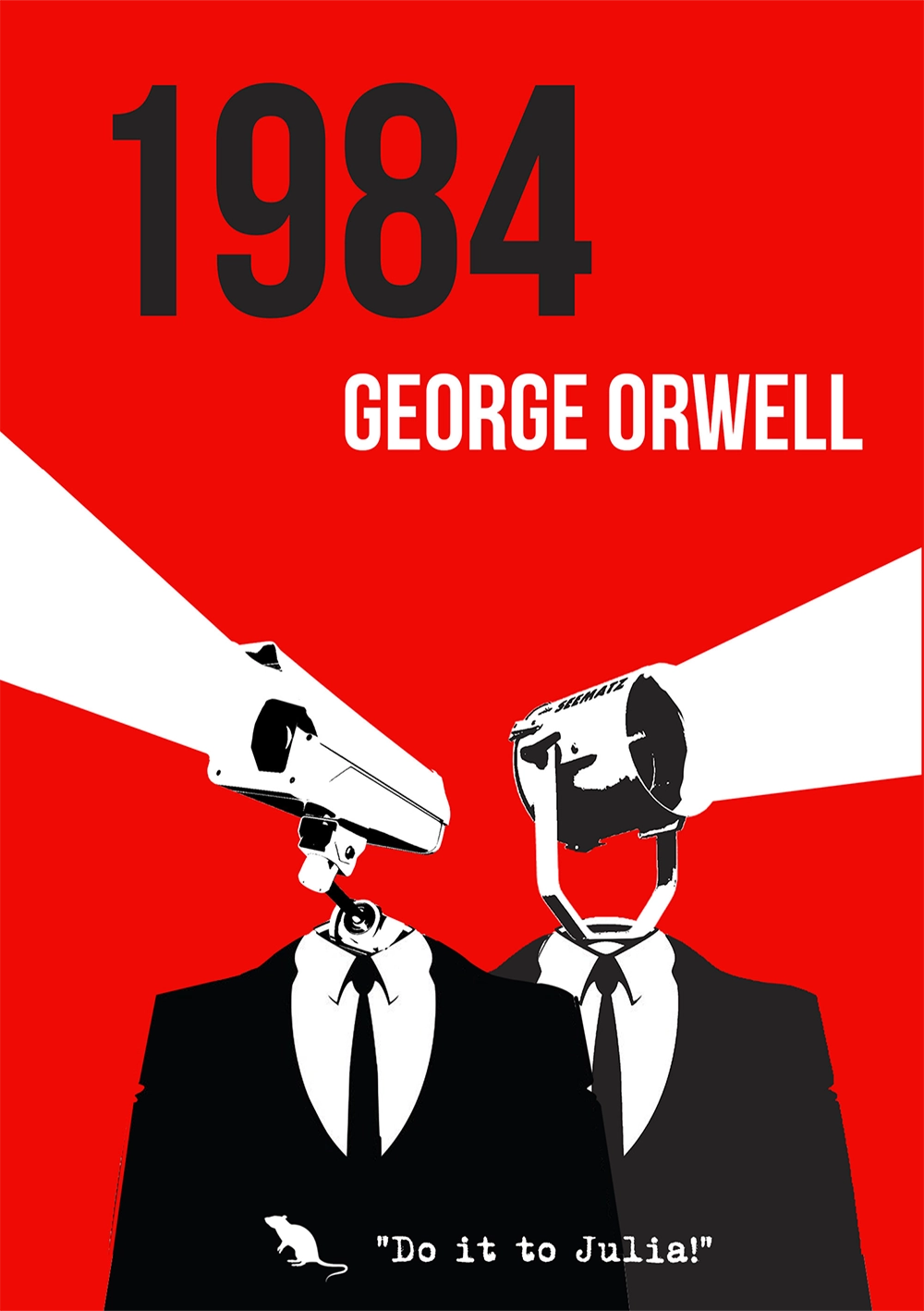 book cover for 1984 - George Orwell